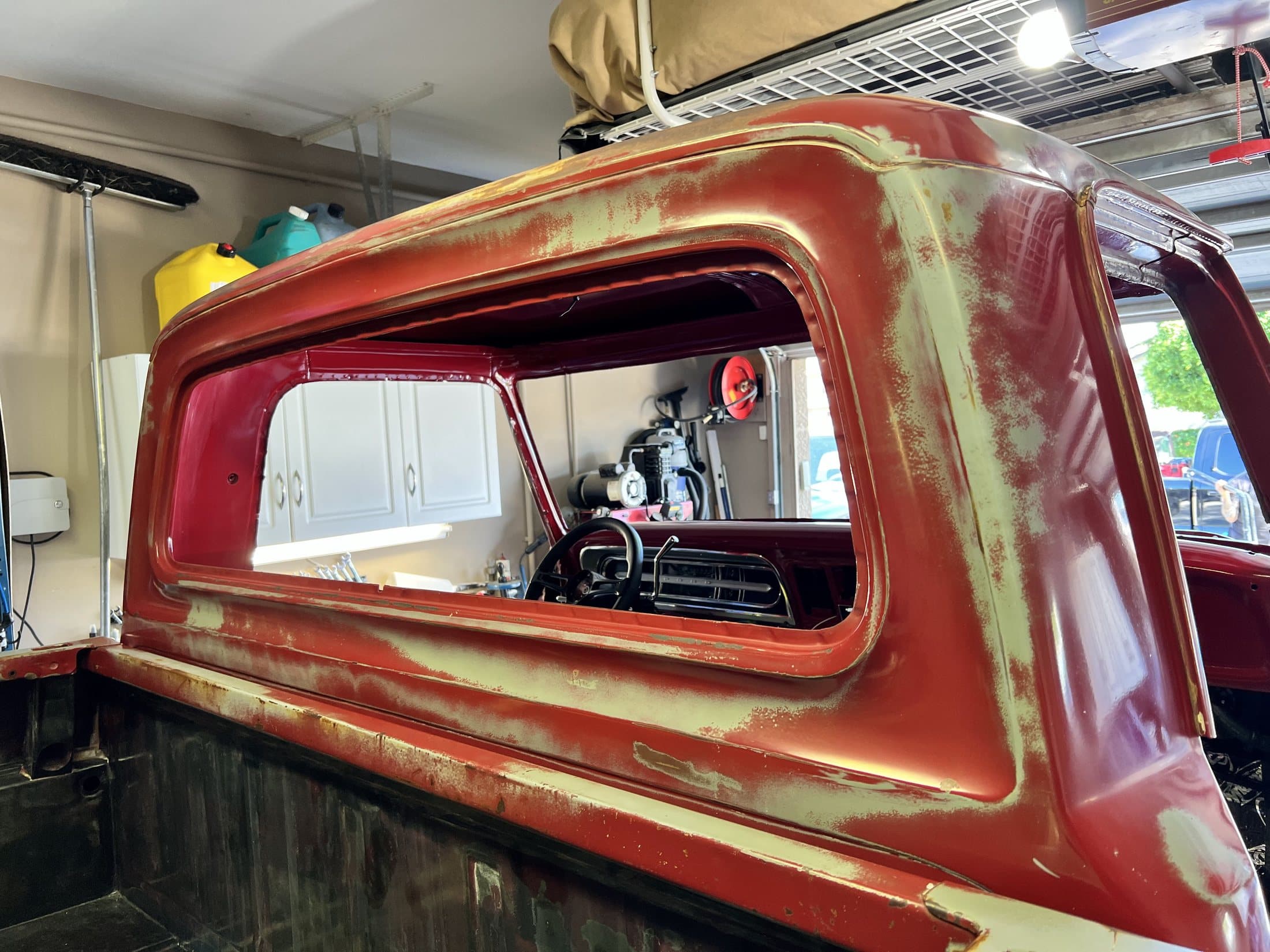 Classic vehicle auto glass project