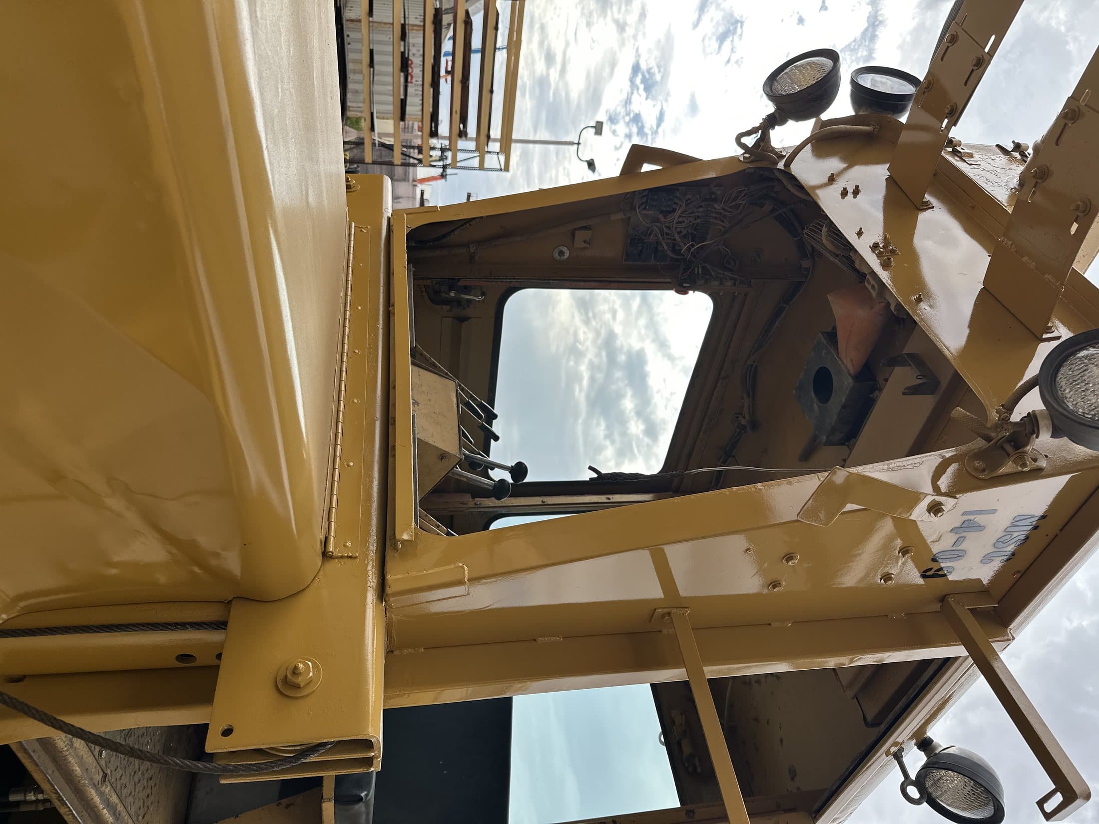 Heavy equipment glass project