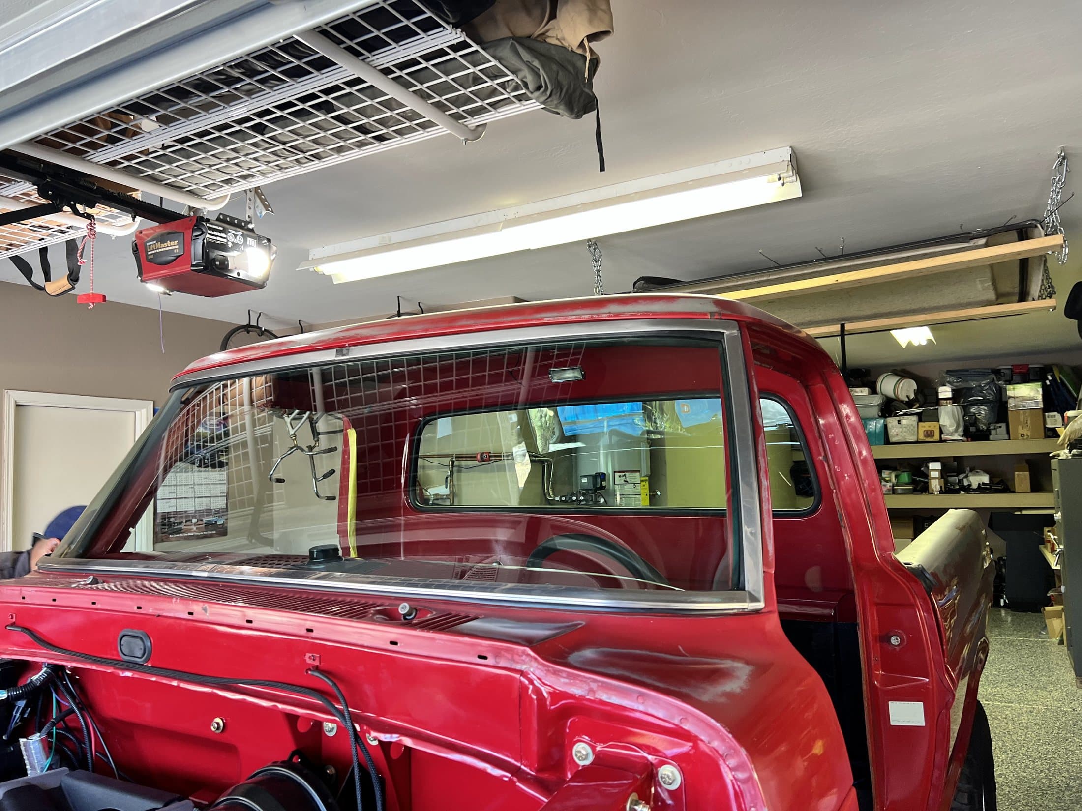 Classic vehicle auto glass project